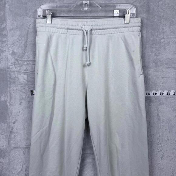 TNA AiryAF Fleece Jogger Pants Light Mint Green Size M Aritzia Cozy Fit Casual - Picture 6 of 12